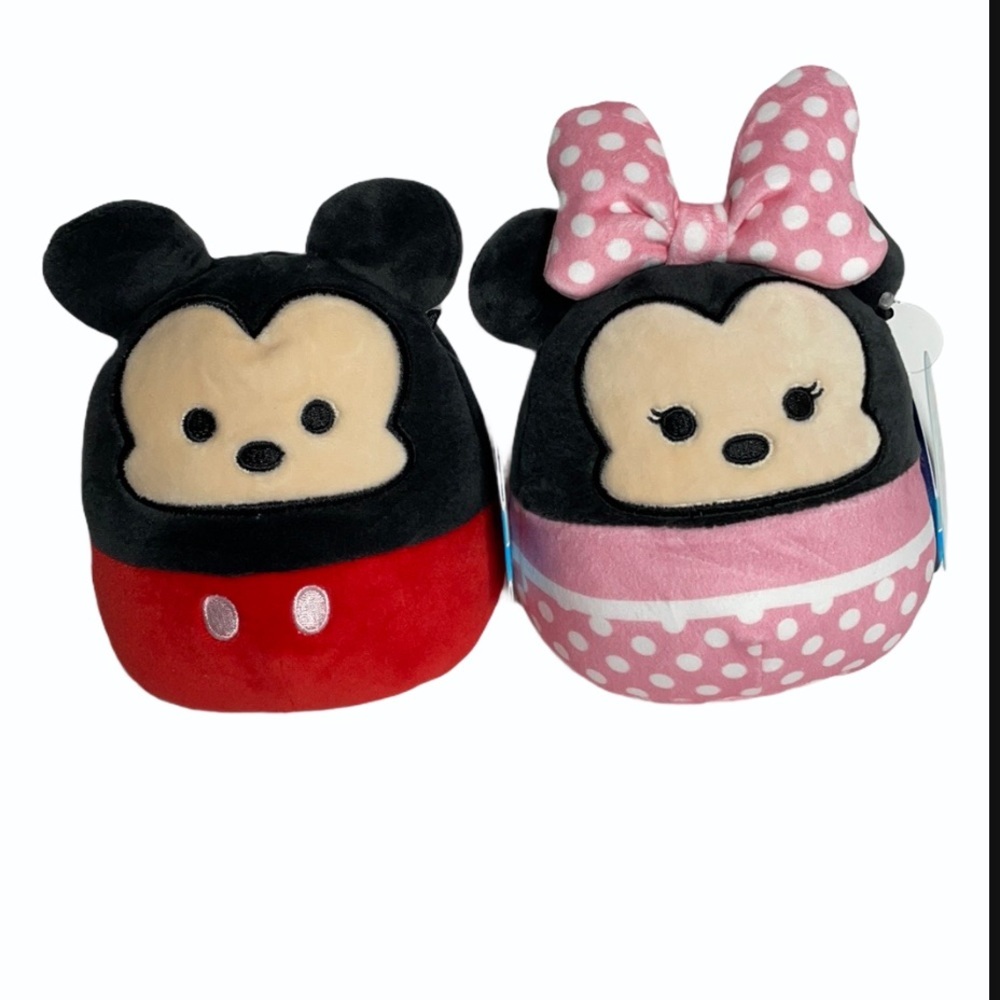 Squishmallow Disney Mickey and Minnie‎ Mouse Bundle